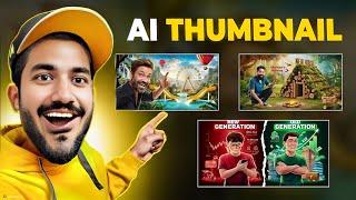 How To Make Thumbnail Using Ai | Ai Thumbnail Generator | Ai Thumbnail Kaise Bnaye | Tutorial