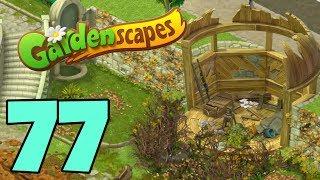 GARDENSCAPES - Gameplay Walkthrough Part 77 -  New Meteorite Area Unlocked Day 1 Ending