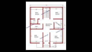 32X 35 ka house  plan please like and follow me 