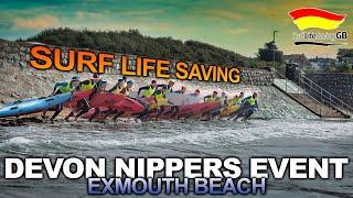 Surf Life Saving GB - DEVON NIPPERS SPORT EVENT on EXMOUTH BEACH