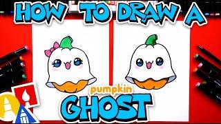 How To Draw A Pumpkin Ghost