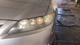 2007 Mazda 6  - Headlight Restoration Austin LLC