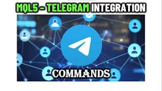 MQL5-TELEGRAM INTEGRATION. Commands+Custom Keyboard from MT5 to Telegram [PART 590] #forexalgotrader