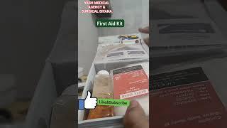 First Aid Kit for Car, Bike, Bus,etc MUST HAVE SURGICAL ITEMS