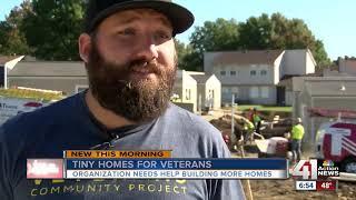 Veterans Community Project needs help building more tiny houses for vets who are homeless