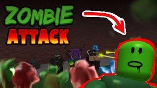 Огромный ЗОМБИ с 36000 жизней в роблокс!!! Zombie attack ROBLOX