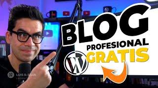 Cómo crear un BLOG GRATIS con tu página web en WordPress  y GANAR DINERO 