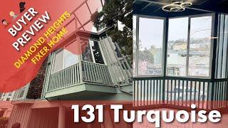 Buyer Preview: 131 Turquoise Way, Diamond Heights Fixer Opportunity, San Francisco - 4K