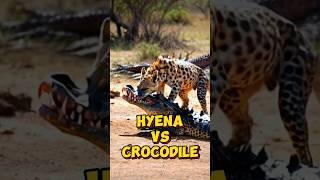 #shorts #short Hyena vs Crocodile