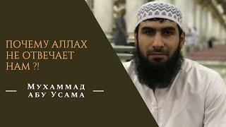 Почему Аллах не отвечает нам ?! Мухаммад абу Усама