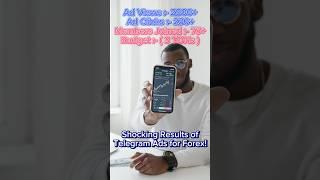  Shocking Results of Telegram ads for Forex Trading Channels | 100+ Subscribers Joined in 4.5 TONs