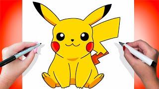 How To Draw PIKACHU | Pokémon