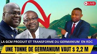 ACTU. ÉCLAIRÉES 20-10:LA GCM PRODUIT ET TRANSFORME DU GERMANIUM EN RDC/COURSE  FORMULE 1 AU RWANDA ?