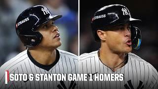 Juan Soto & Giancarlo Stanton HOMERS  Yankees take Game 1 of the ALCS vs. the Guardians! | ESPN MLB