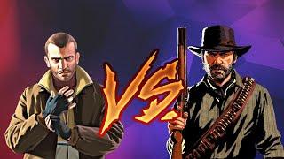 GTA 4 VS RDR 2 СРАВНЕНИЕ