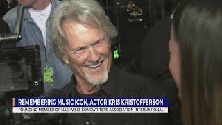 Remembering music icon, actor Kris Kristofferson