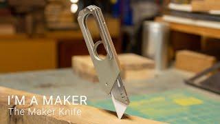 MakerKnife: The EDC tool unboxing and setup from Giaco Whatever