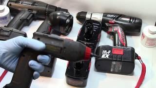 How to use Harbor Freight NiCd batteries to rebuild other battery packs (Craftsman 19.2v)