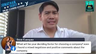 Career Talks with Jonathan Yabut (Quitting and Resigning)