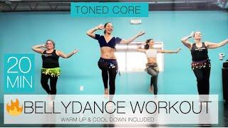 TONED CORE WITH 20-MIN OF BELLYDANCE WORKOUT - BEGINNERS