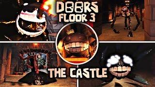 DOORS FLOOR 3: THE CASTLE NEW UPDATE - All Jumpscares