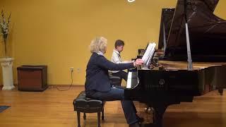 24.02.2018 Mira Marchenko's master-classes: Yelisey Romanov, Schmitt Music, Kansas City, USA