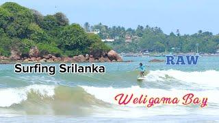 surfing sri lanka weligama bay /surf long board / surf tips and tricks / 2024 new