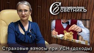 Страховые взносы в декларации УСН (доходы)