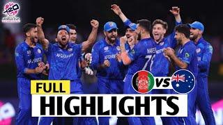 Afghanistan vs Australia ICC T20 World Cup 2024 Match Highlights | AFG Vs AUS Highlights