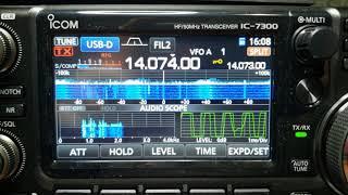 New ICOM IC-7300 FT8