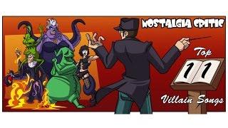 Ностальгирующий Критик - Топ 11 Злодейских песен | Nostalgia Critic - Top 11 Villain Songs (rus vo)