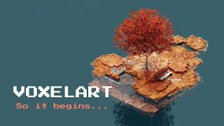 So it begins... - Voxel Art