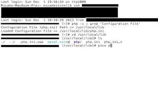 How to FIND and EDIT PHP.ini file using SSH.