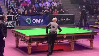 Last four balls of a maximum break 147 from Barry Hawkins at Hungarian Snooker Master 2025