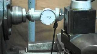 Logan lathe alignment