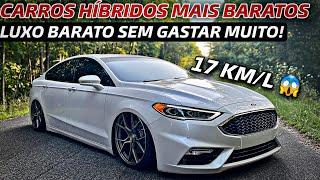 CARROS HÍBRIDOS DE LUXO MAIS BARATOS DO MERCADO DE USADOS! MUITO LUXO GASTANDO POUQUÍSSIMO 