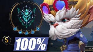 Wild Rift Heimerdinger 100% Performance in Mid Lane!!