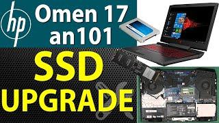 How to Upgrade Storage ( SSD - HDD ) for HP Gaming HP Omen 17 an101 Laptop