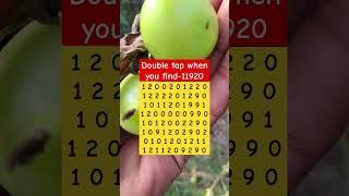 Double tap when you find-11920 #shorts #puzzlegame #brainteasers