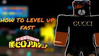 How To Lvl Up Fast: Boku No Roblox Remastered-Roblox