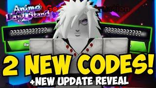 2 New Reroll Codes & New MADARA Update in Anime Last Stand!