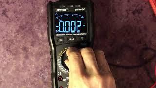 MESTEK DM100C Multimeter Test and Review after 5 weeks of daily use