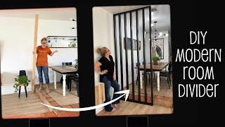 DIY Modern Room Divider | Home Improvement