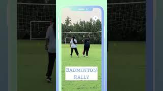 Badminton Rally