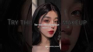 Try this korean makeup hack.. #makeup #koreanstyle #tips #hacks #beautysecrets #shorts