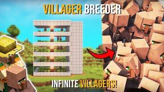 Minecraft BEST Villager Breeder 1.21 - NEW ! - Simple & Fast !
