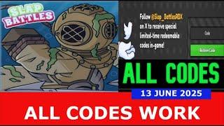 *ALL CODES* [TYCOON MASTERY]  Slap Battles ROBLOX | JUNE 13, 2025