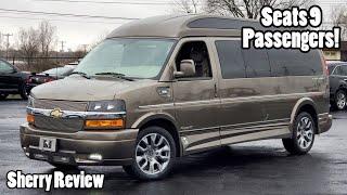 VERY NICE VAN! 2023 Chevrolet 9 Passenger Travel Van | Sherry Review