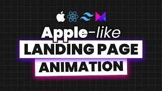 Recreating Apple's Addicting Scroll Animation