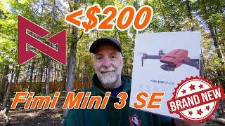 **BRAND NEW** Fimi Mini 3 SE - Less than $200 - Best sub 250g Video Drone Ever ? 